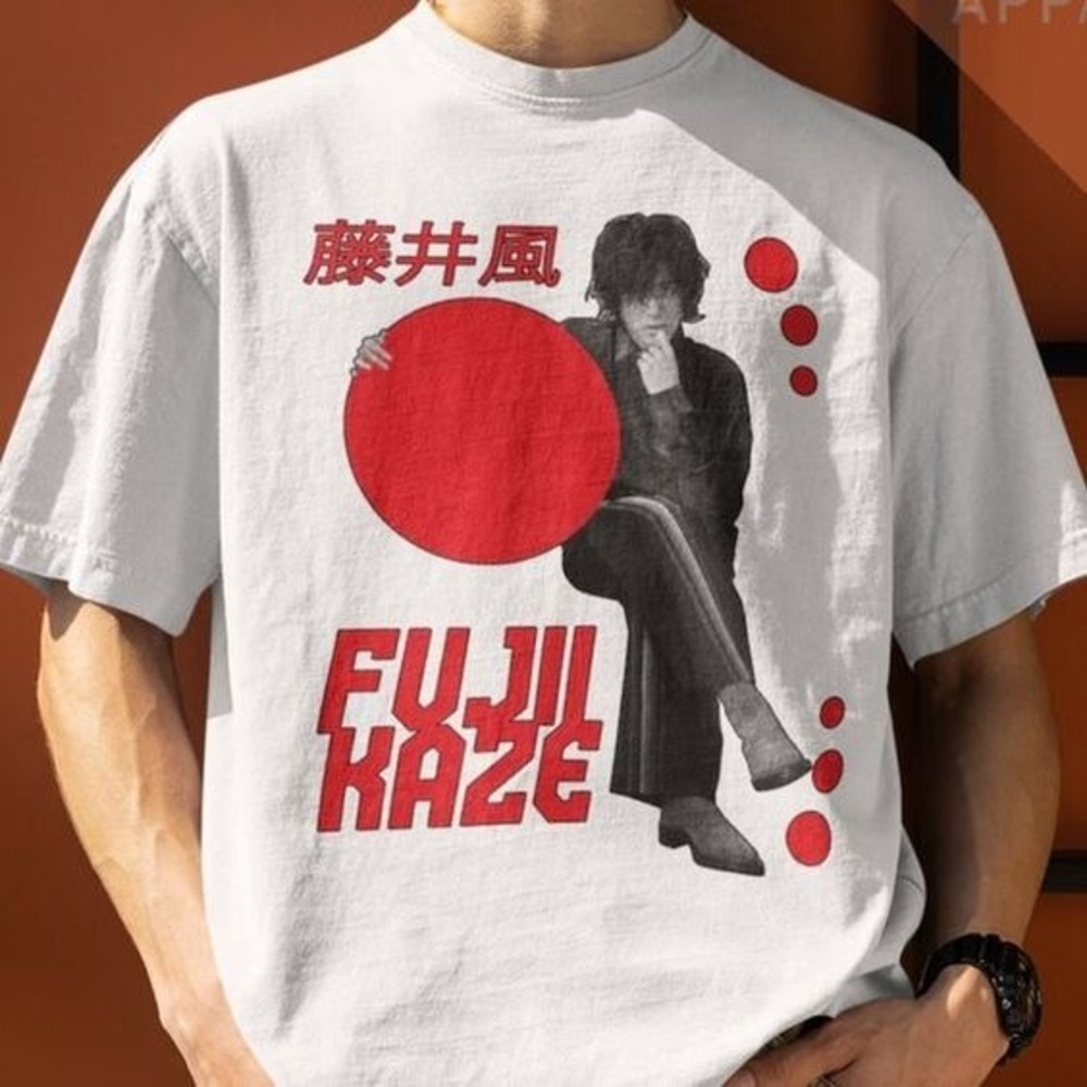 Limited Fujii Kaze T-shirt - Fujii Kaze Custom Tee Fan